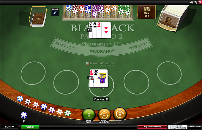 unibet blackjack